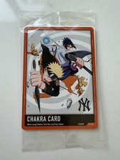2026 Naruto X New York Yankees Chakra Promo Card 9/8/26 picture