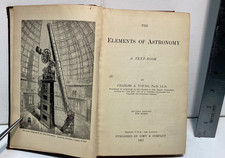 Elements of Astronomy Charles A. Young 1889 Hardcover Textbook  picture