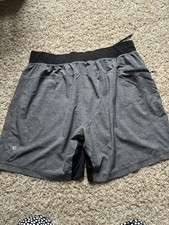 Lululemon T.H.E Linerless Shorts Men’s Size XL Grey Gym Athletic  picture