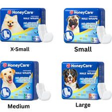 50 Pack Waist Disposable Dog Diapers Male Wraps Belly Bands Pet Soft All Sizes picture