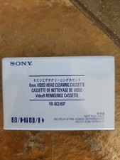 🌠 Sony V8-6CLHSP 8mm Hi8 Video Head Cleaning Cassette Tape New Sealed 🌠 picture