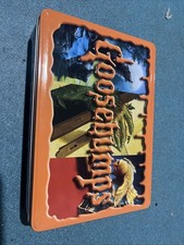 Goosebumps Retro Fear Set: Limited Edition Orange Tin by R. L. Stine TIN ONLY picture
