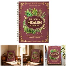 The Natural Healing Handbook | Spiral-Bound Herbal Remedies Guide | Natural Well picture