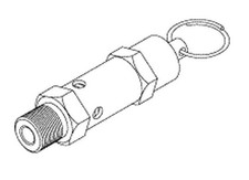 Tuttnauer SAFETY VALVE (37 PSI) RPI Part #TUV011 OEM Part #03110003 picture