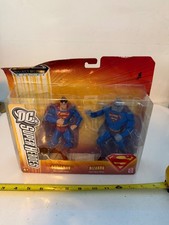 NEW DC SUPER HEROES SUPERMAN & BIZARRO FIGURES  READ picture