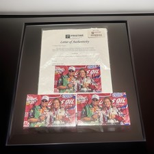 John Force & Ashley Force Signed Photos With Pristine Auction (LOA) 3 of 5 picture