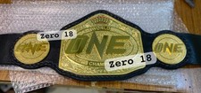MMA ONE World Champion Boxing Wrestling belt 2mm 2 layer Replica picture