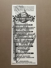 rare CAP’N JAZZ / SAMIAM / SUPERGRASS flyer Chicago 1995 Cabaret Metro emo punk picture