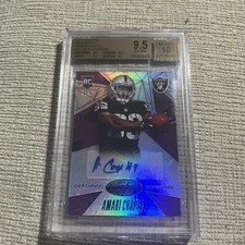 2015 Panini Certified - Certified Signatures Amari Cooper #CS-AC Purple /9 picture