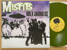 MISFITS WALK AMONG US RARE GREEN COLOR VINYL RUBY 1-25756 HARDCORE HORROR PUNK picture