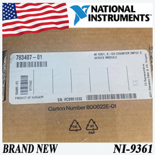 NEW National Instruments NI 9361 NI-9361 8 ch Counter input module picture
