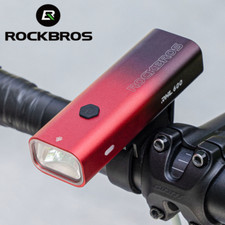 ROCKBROS Cycling Headlight USB Rechargeable MTB Road Bike Front Light Night LED picture