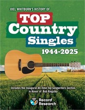 Top Country Singles 1944-2025 (Hardback or Cased Book) picture