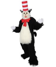 Adult Unisex Animal Character Cat Black and White Costume Set | Complete Bundle picture