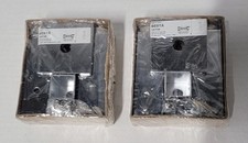 2x Ikea Besta Square Chrome Plated Silver Metal Legs 801.341.90 New Sealed 16739 picture