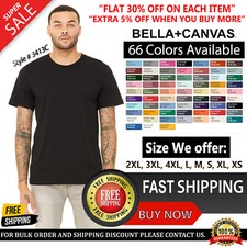 Bella + Canvas Unisex Short-Sleeve T Shirt 3413C Crew Neck Stylish T-Shirt picture