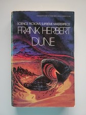 1982 DUNE BERKLEY TRADE EDITION PAPERBACK FRANK HERBERT FIRST BOOK SCI FI RARE picture