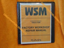 KUBOTA  B5100d/E B6100D/E/HSTD B7100D/E/HSTE Tractor SERVICE WORKSHOP Manual picture