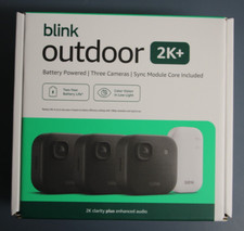 Blink Outdoor 2K+ 3-Cam Wireless Smart Security + Sync Module Core picture