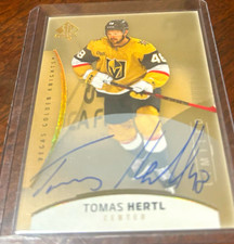 Upper Deck 2025-26 SP Authentic Limited Autographs AUTO Tomas Hertl Knights #61 picture