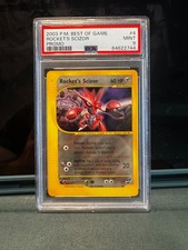Rocket's Scizor 4 2003 best of game promo Pokemon picture
