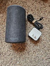 Amazon Echo (2nd Generation) Smart Assistant - Charcoal Fabric - Reset  picture