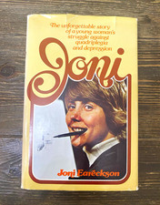 Joni by Joni Eareckson & Joe Musser 1976 HC 6th Print w/ Dust Jacket Bio picture