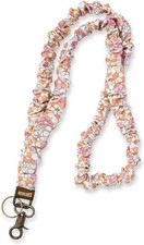 ANDI Scrunchie Lanyard for Teachers- Peace & Love picture