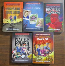 Lot of 5 THE TUTTLE TWINS Books #1-5 Choose Your Consequence By Connor Boyack picture
