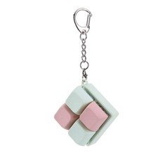 4 Key Mechanical Keyboard Bag Charm Keychain Pendant Fidget Toy picture