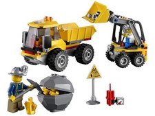 LEGO City Tipper Truck 4201 139pc 2012 Bagged w/ Instructions w/ Minifigures picture