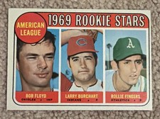 1969 Topps - High # Rollie Fingers #597 (RC) Great Eye Appeal See Descr [UP2.29] picture