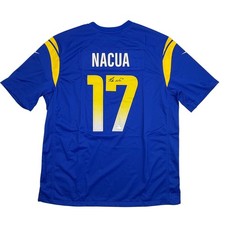 Autographed/Signed Puka Nacua #17 Rams Authentic Rookie Jersey Fanatics COA picture