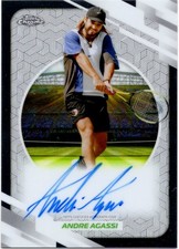 2026 Topps Chrome Tennis Andre Kirk Agassi Auto I #AO-AAI picture