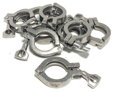 *LOT OF 10* SMITH-COOPER S7713MHHM4014 Heavy-Duty Clamps 1 to 1-1/2in Tube NOS picture