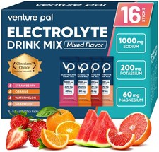 Electrolitos En Polvo 16 Sobres Sin Azucar Sales De Hidratación Para Bebidas picture