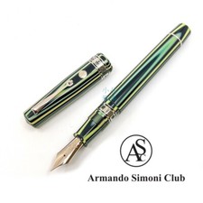 Armando Simoni Club L.E 88 Bologna Extra Cleopatra 14K Fountain Pen ASC picture