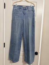 CAbi Venice Jean  Size 4R, Style 4908R, Light Wide Leg picture