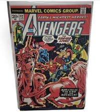 The Avengers #112 (Marvel 1973) 1st Appearance of Mantis & Pantha 🔑Key Issue picture