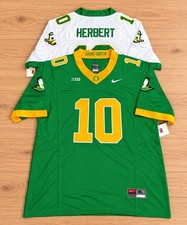 NEW Justin Herbert Oregon Ducks Jersey SHIPS SAME DAY picture