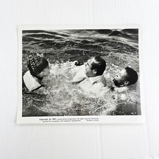 Vintage 1971 Black and White James Bond Sean Connery Lobby Card picture
