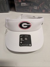 Georgia Bulldogs Nike Ace Visor Adult White picture