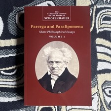 Cambridge Schopenhauer Parerga and Paralipomena Vol 1 Essays PB English picture