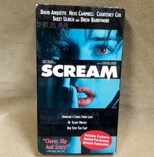 Scream VHS 1996 Neve Campbell Packaging Edition Wes Craven Still Taped picture