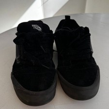 VANS Knu Skool Shoes black suede picture