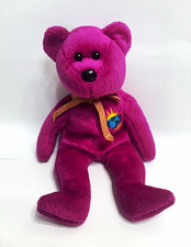**EXTREMELY RARE** Ty Beanie Baby Millennium “MILLENIUM” Bear tag errors picture