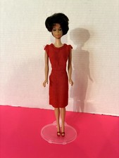 Barbie Vintage Bubble Cut With Dress And Shoes picture