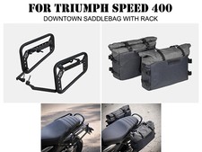 SADDLE STAY WITH DOWNTOWN PANNIER BAGS Fit For Triumph Speed 400 picture