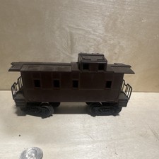Lionel Lines Caboose, specifically identified as a postwar model picture