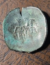 Alexios I Irene John II Byzantine Lead Tetarteron 1092 Coronation DOC 37 Rare picture